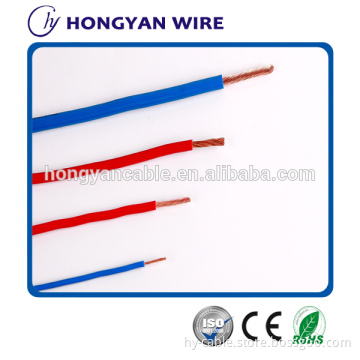 Copper Conductor House Wiring Electrical Cable BVR 0.75mm Electric Wire
